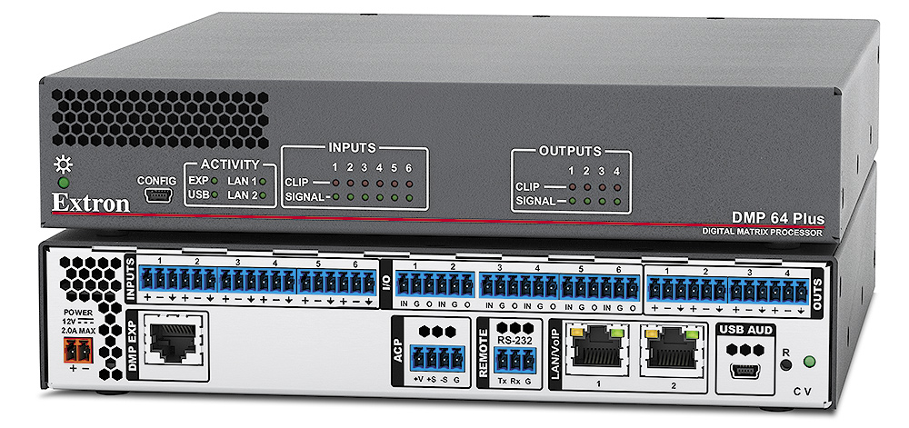 Extron DMP-64-Plus-C-V цифровой матричный процессор Extron DMP-64-Plus-C-V цифровой матричный процессор
